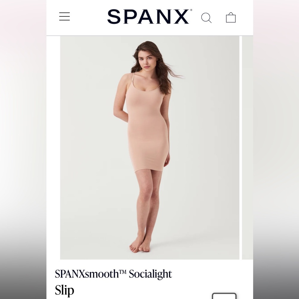 Spanx Socialight Slip NWT